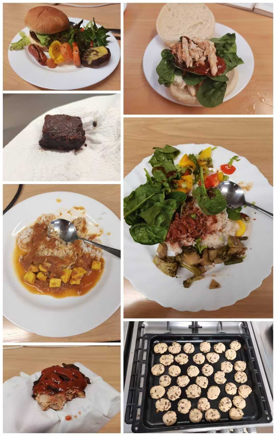 Meals collage