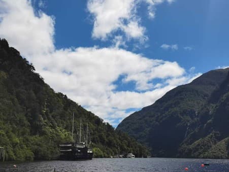 The port at Deep Cove