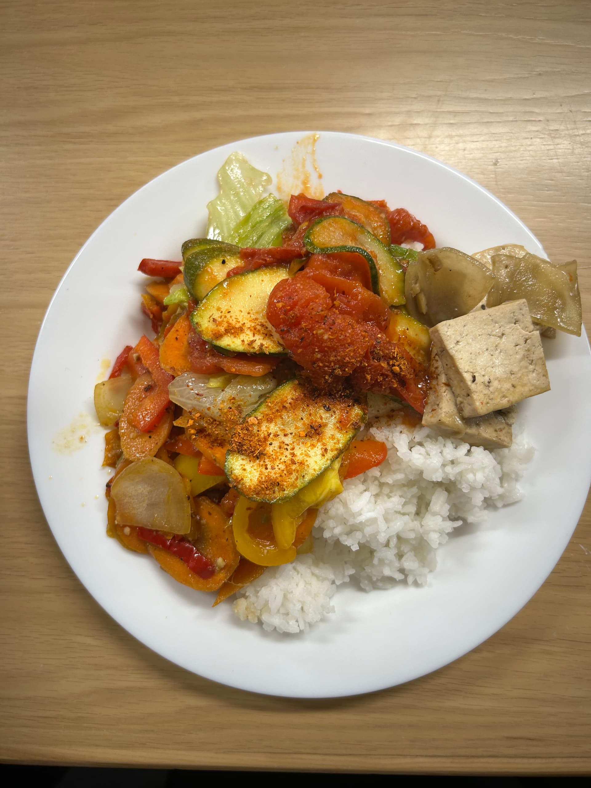 Finally enjoying Chinese food on our last night