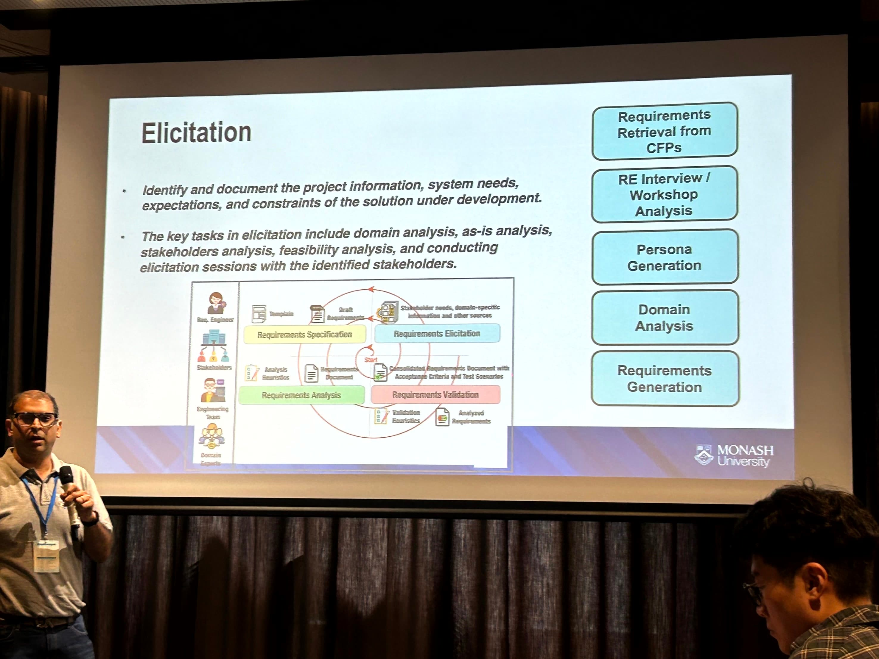 Chetan Arora presenting at OzSE 2026